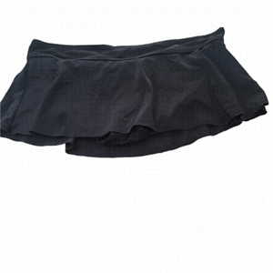 Merona Bathing Suit Skirt With Underpant Black US L